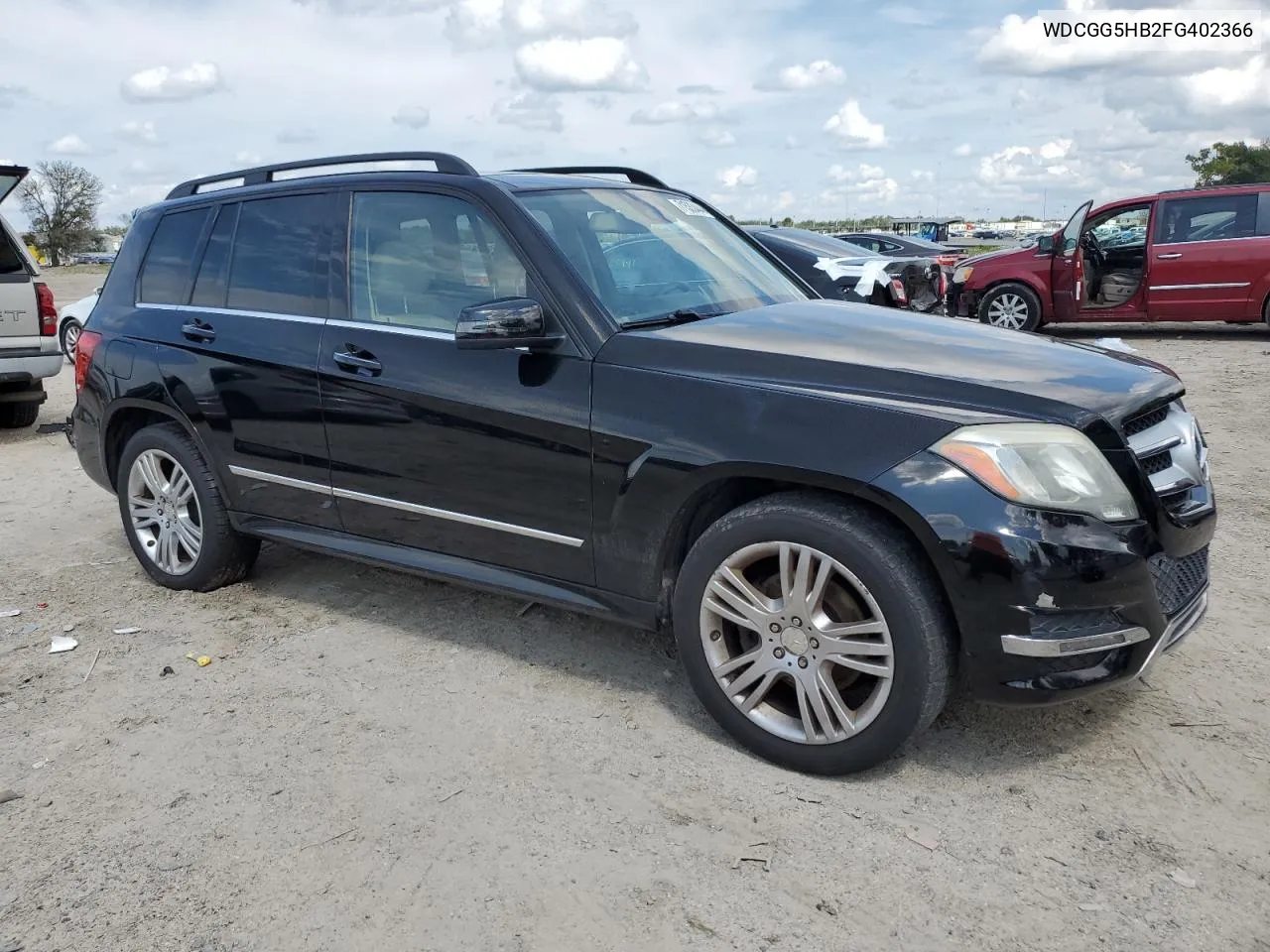 2015 Mercedes-Benz Glk 350 VIN: WDCGG5HB2FG402366 Lot: 71533444