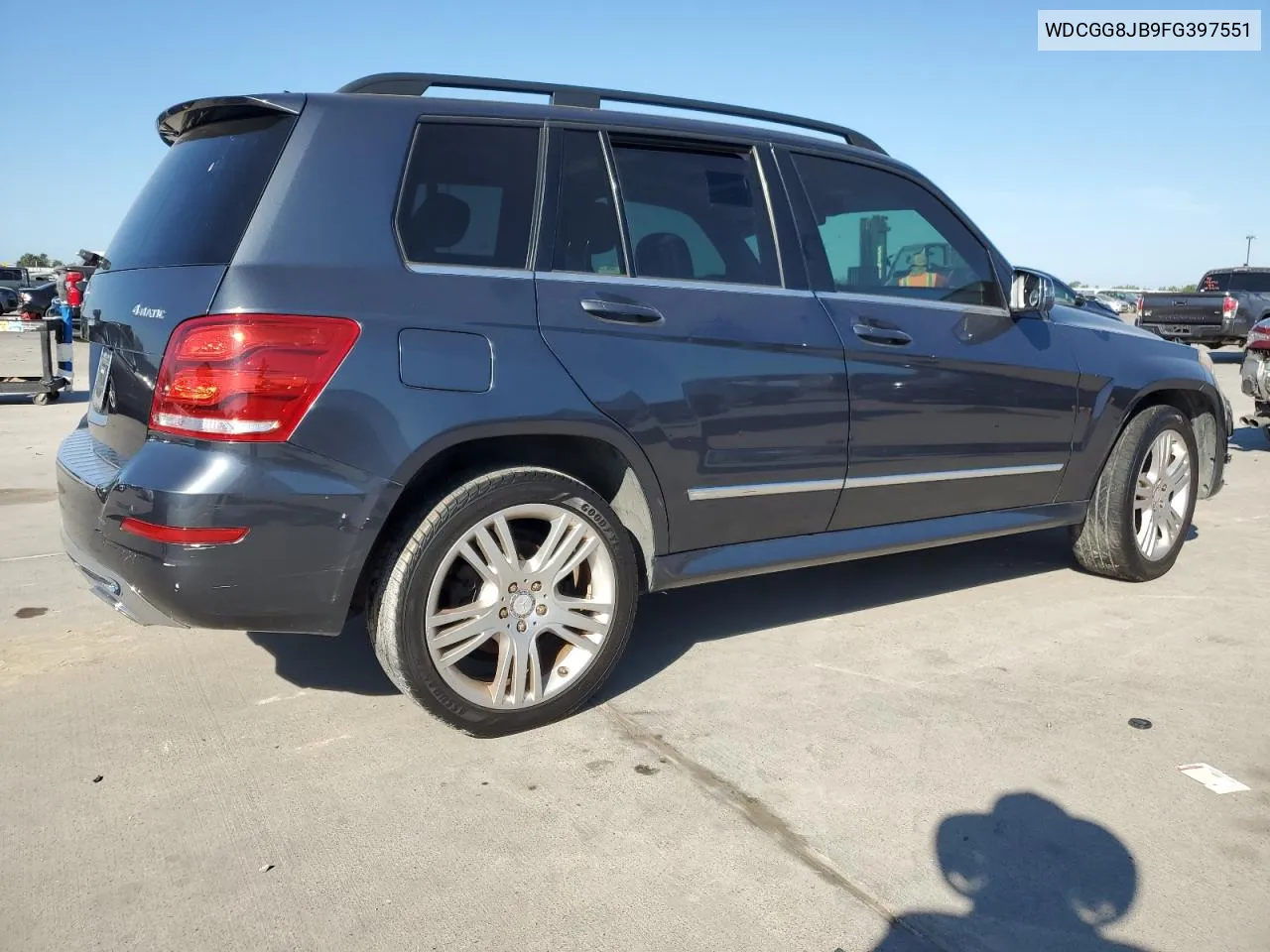 2015 Mercedes-Benz Glk 350 4Matic VIN: WDCGG8JB9FG397551 Lot: 72570224