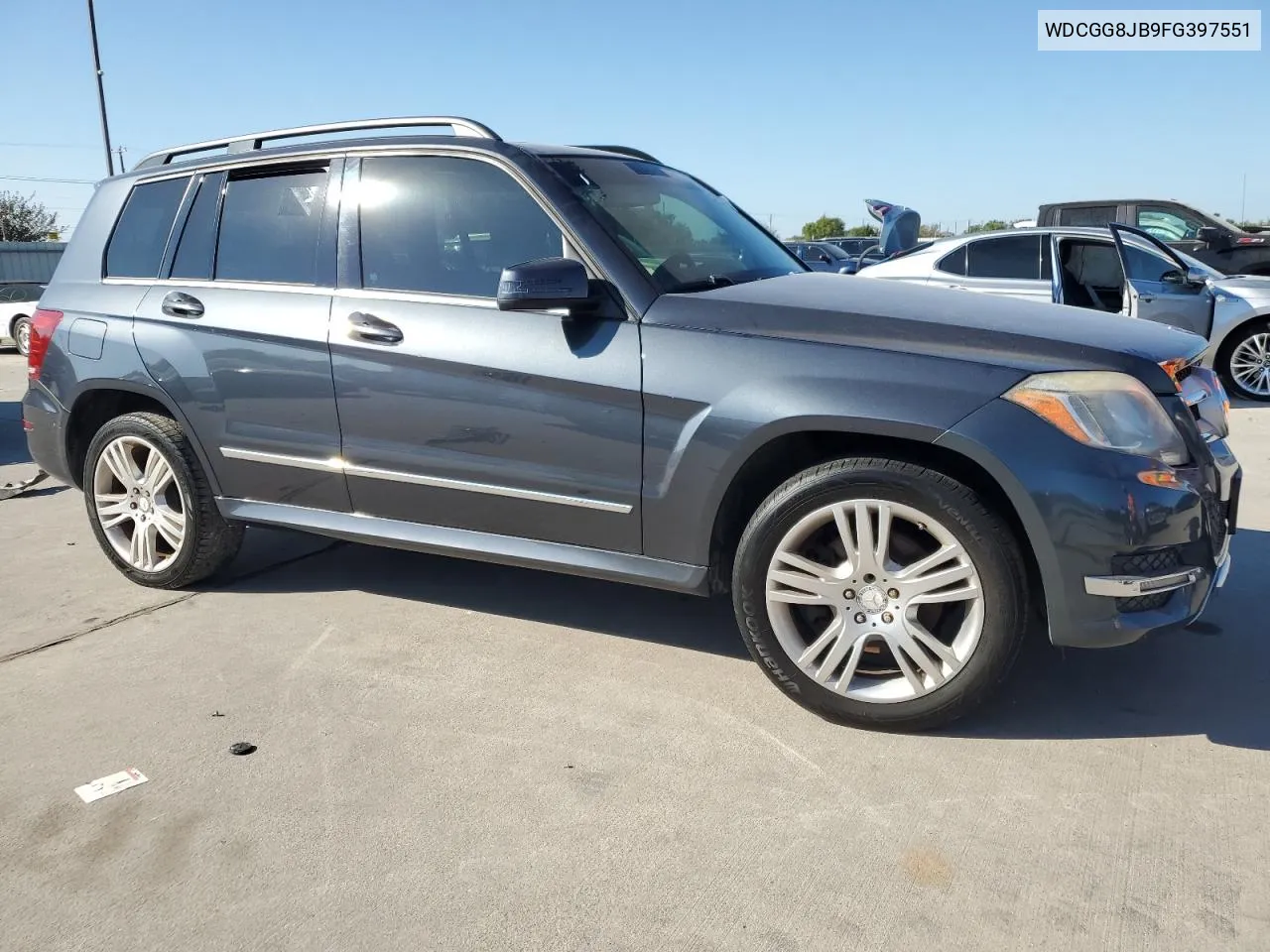 2015 Mercedes-Benz Glk 350 4Matic VIN: WDCGG8JB9FG397551 Lot: 72570224