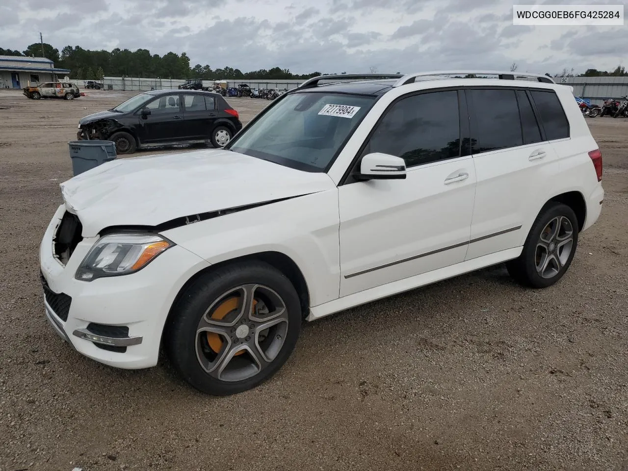 2015 Mercedes-Benz Glk 250 Bluetec VIN: WDCGG0EB6FG425284 Lot: 72779984