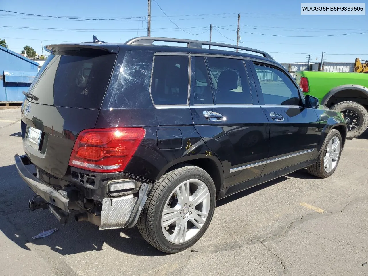 2015 Mercedes-Benz Glk 350 VIN: WDCGG5HB5FG339506 Lot: 72979084