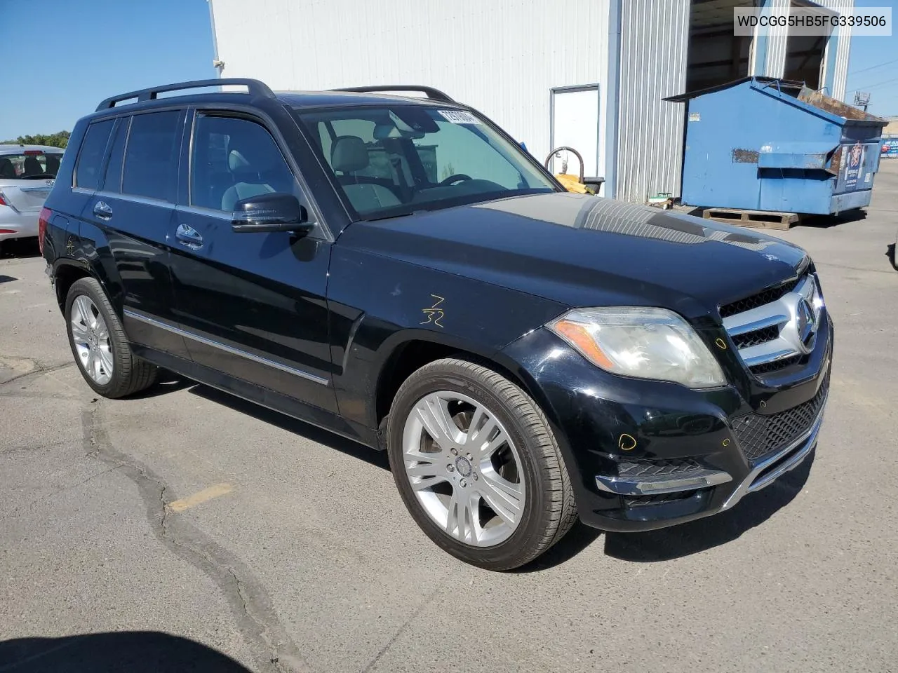 2015 Mercedes-Benz Glk 350 VIN: WDCGG5HB5FG339506 Lot: 72979084