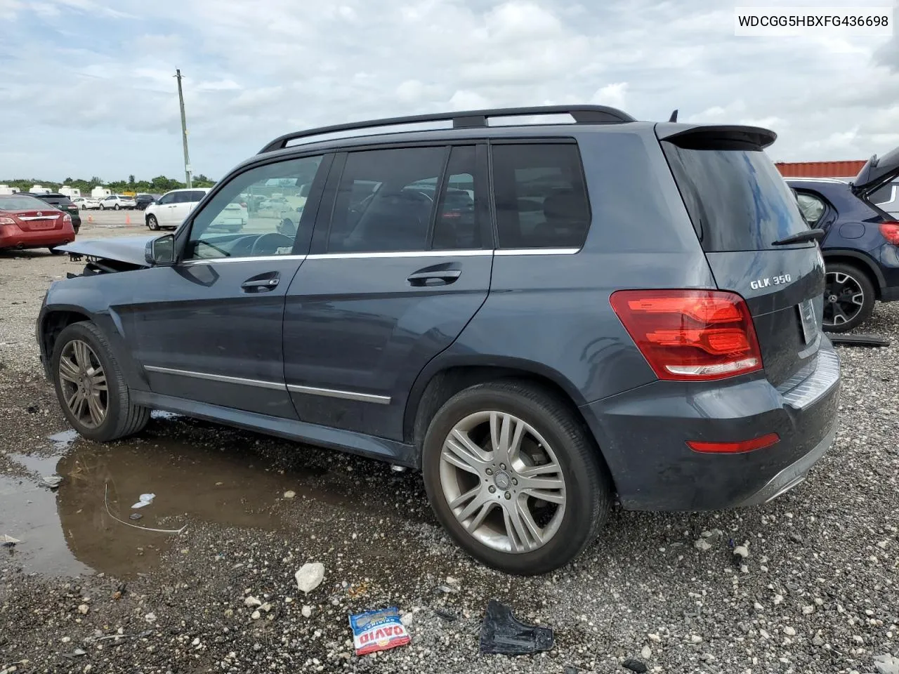 2015 Mercedes-Benz Glk 350 VIN: WDCGG5HBXFG436698 Lot: 73111424