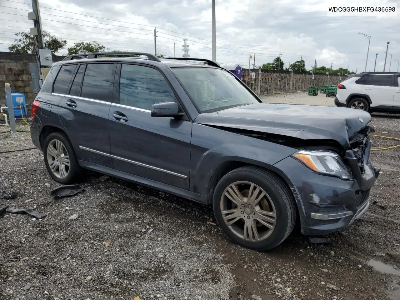 2015 Mercedes-Benz Glk 350 VIN: WDCGG5HBXFG436698 Lot: 73111424