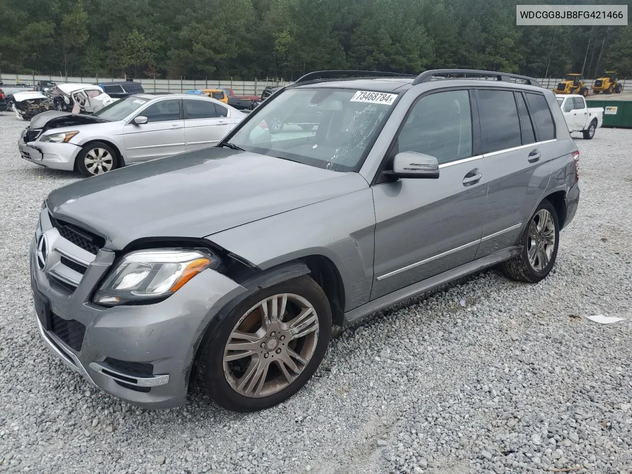 2015 Mercedes-Benz Glk 350 4Matic VIN: WDCGG8JB8FG421466 Lot: 73468784