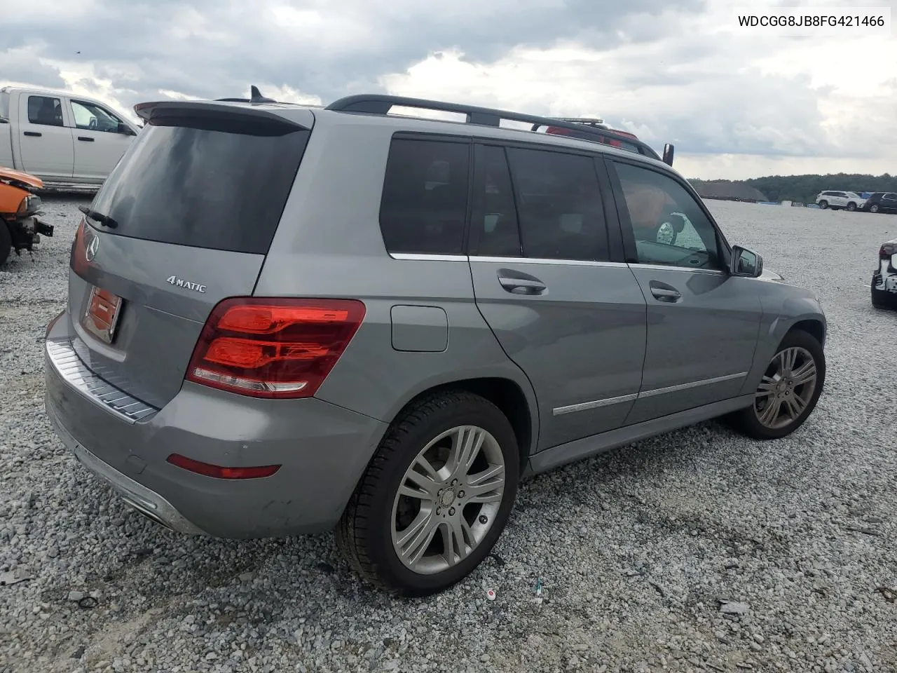 2015 Mercedes-Benz Glk 350 4Matic VIN: WDCGG8JB8FG421466 Lot: 73468784