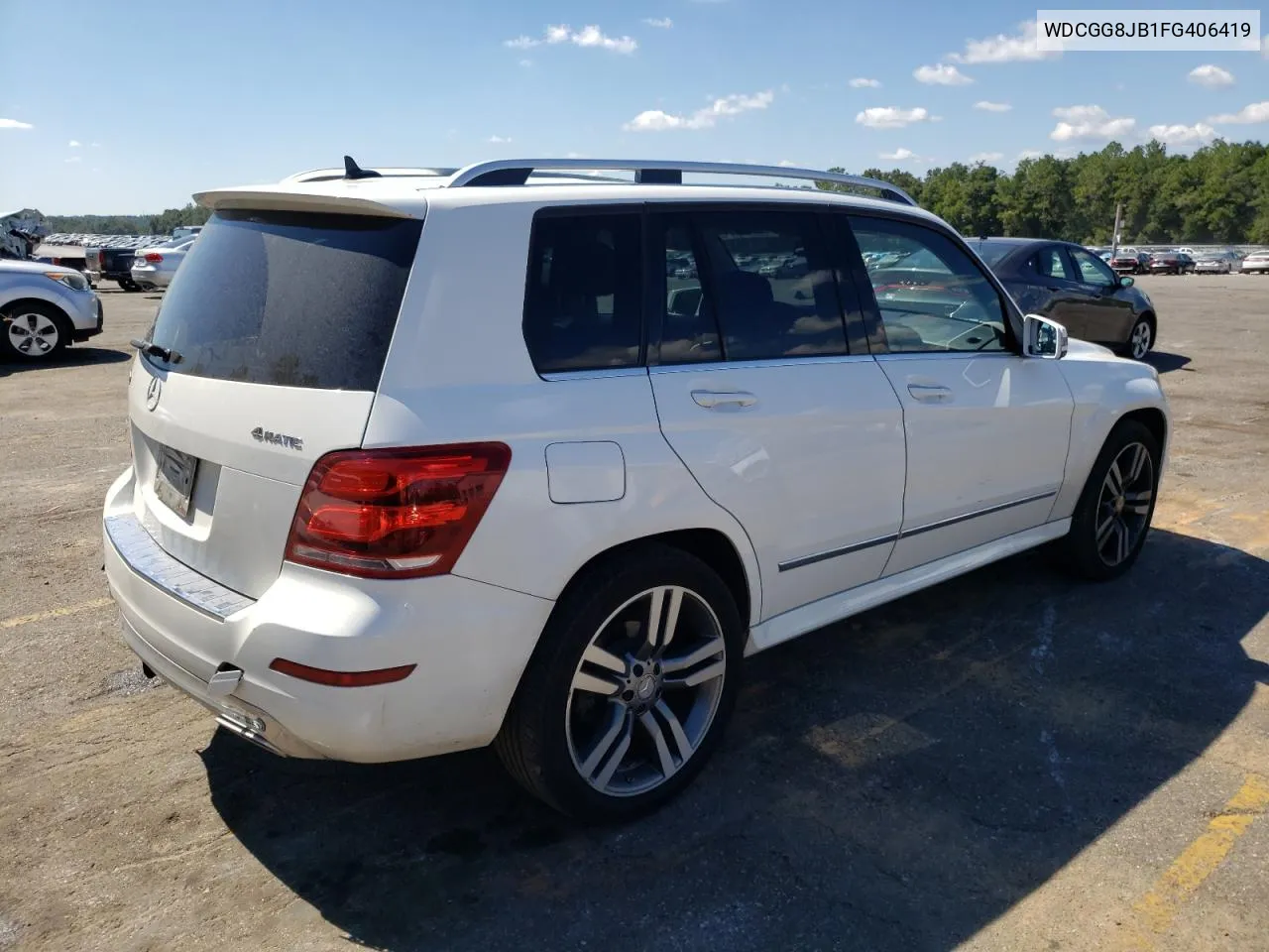 2015 Mercedes-Benz Glk 350 4Matic VIN: WDCGG8JB1FG406419 Lot: 73711254