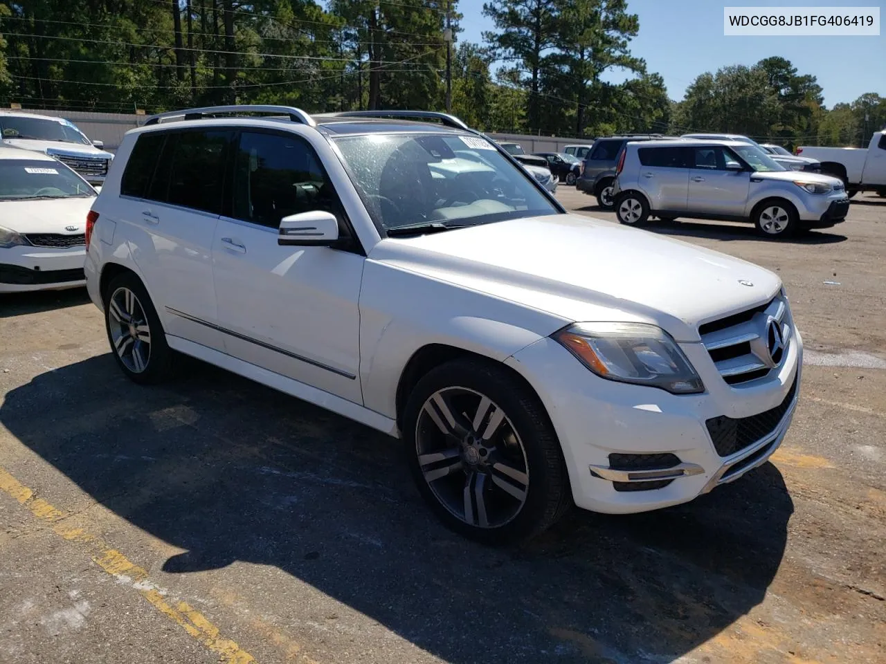 2015 Mercedes-Benz Glk 350 4Matic VIN: WDCGG8JB1FG406419 Lot: 73711254