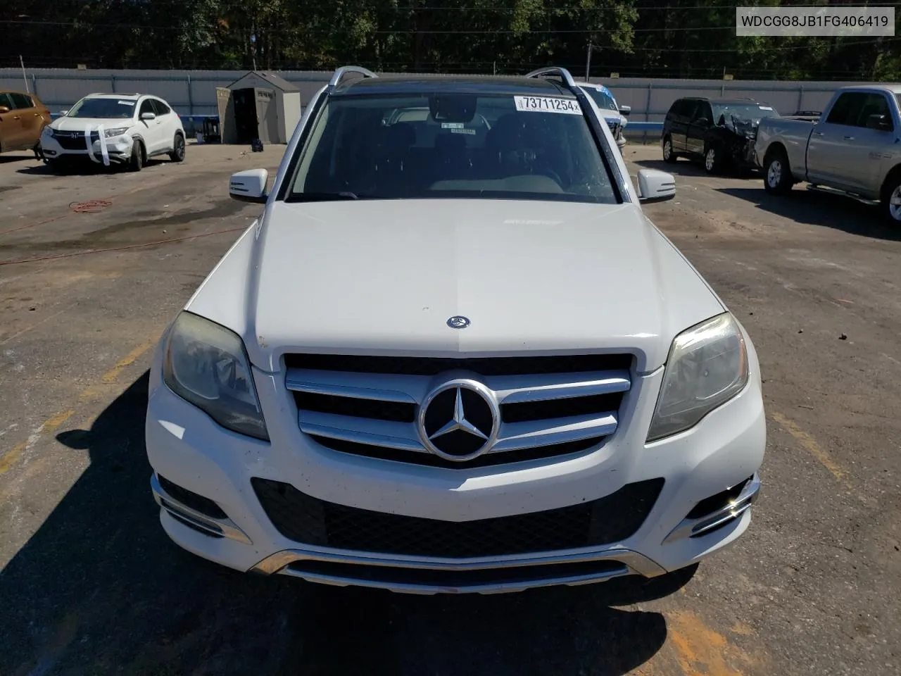 2015 Mercedes-Benz Glk 350 4Matic VIN: WDCGG8JB1FG406419 Lot: 73711254