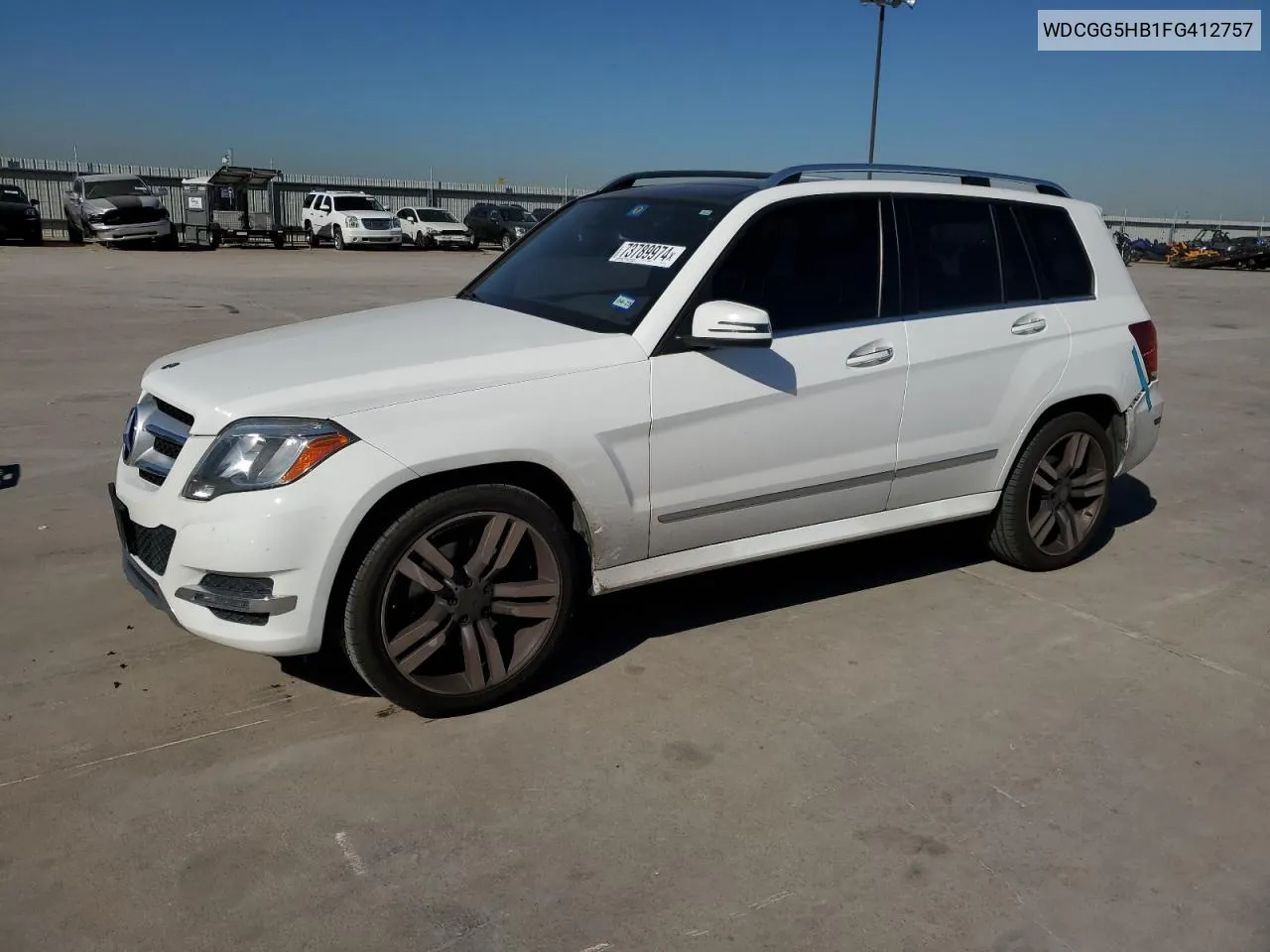 2015 Mercedes-Benz Glk 350 VIN: WDCGG5HB1FG412757 Lot: 73789974