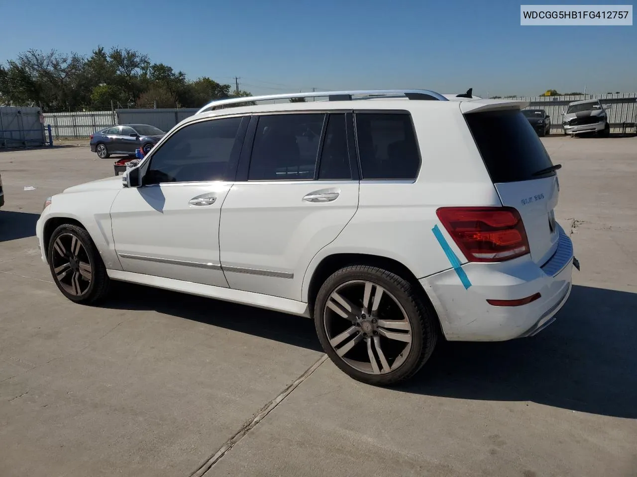 2015 Mercedes-Benz Glk 350 VIN: WDCGG5HB1FG412757 Lot: 73789974