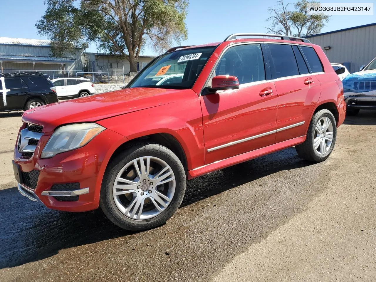 2015 Mercedes-Benz Glk 350 4Matic VIN: WDCGG8JB2FG423147 Lot: 73965284