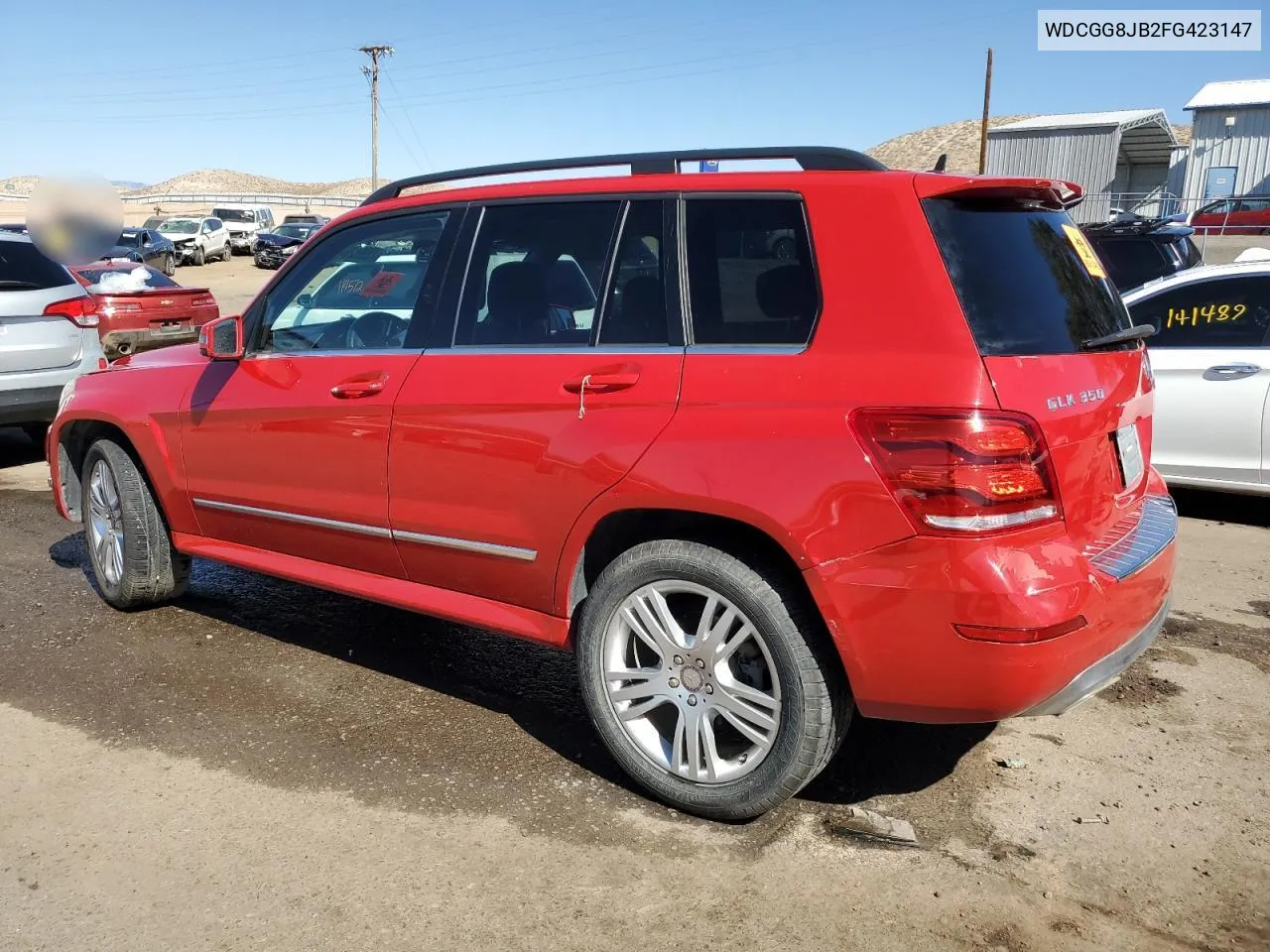 2015 Mercedes-Benz Glk 350 4Matic VIN: WDCGG8JB2FG423147 Lot: 73965284