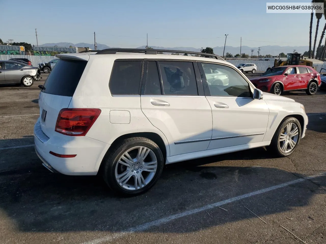 2015 Mercedes-Benz Glk 350 VIN: WDCGG5HB4FG380936 Lot: 74051354