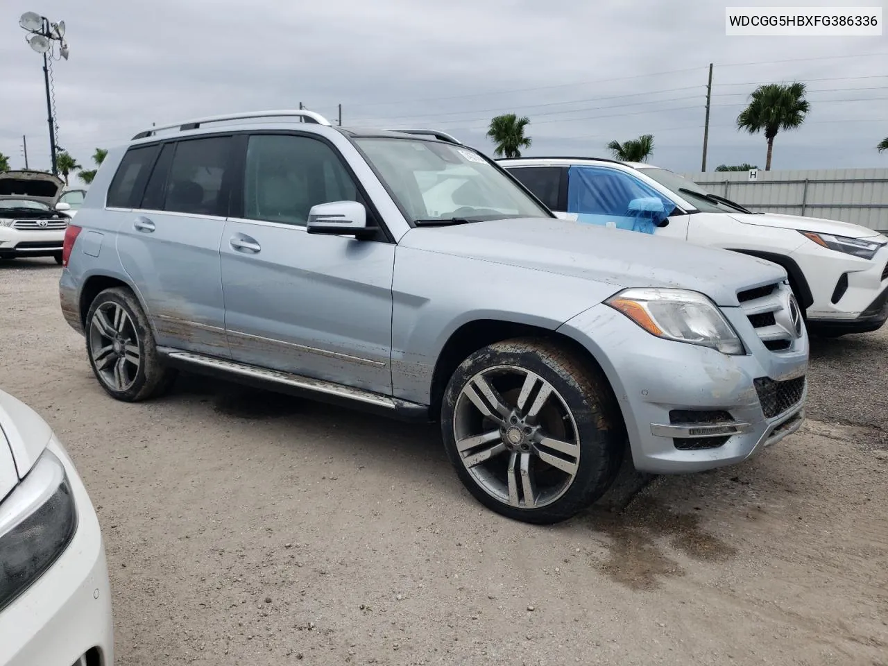 2015 Mercedes-Benz Glk 350 VIN: WDCGG5HBXFG386336 Lot: 74331454