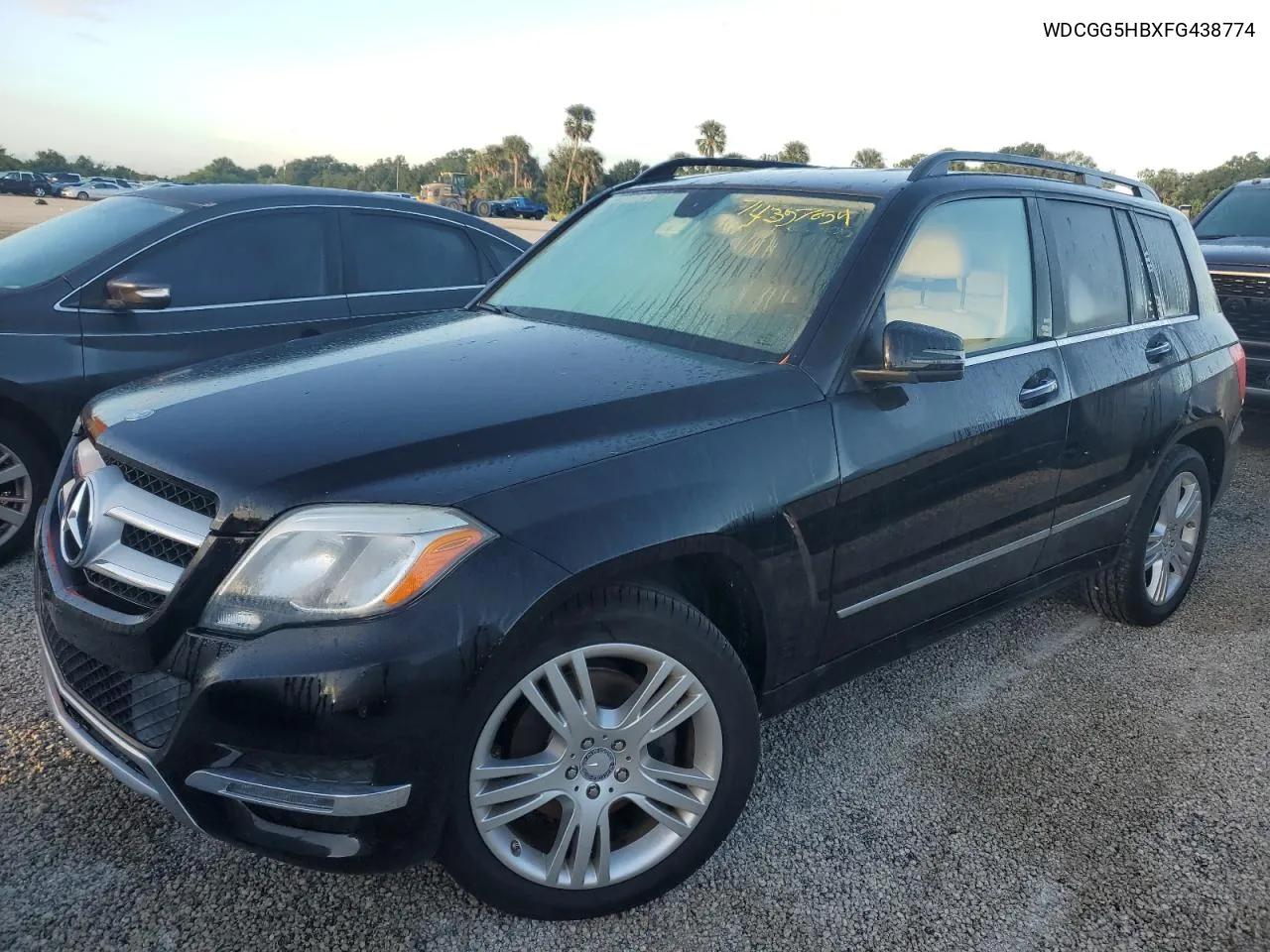 2015 Mercedes-Benz Glk 350 VIN: WDCGG5HBXFG438774 Lot: 74397054