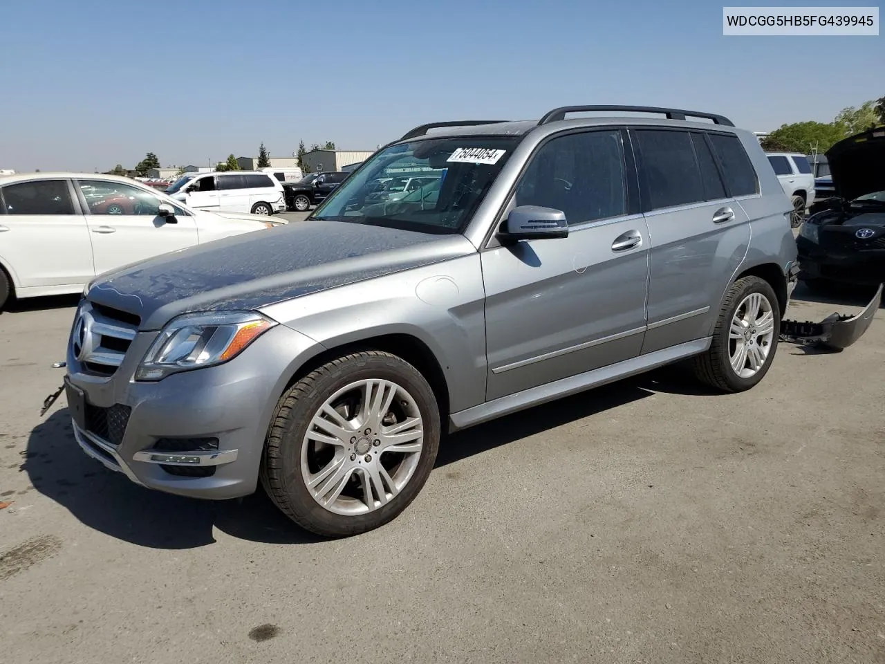 2015 Mercedes-Benz Glk 350 VIN: WDCGG5HB5FG439945 Lot: 75044054