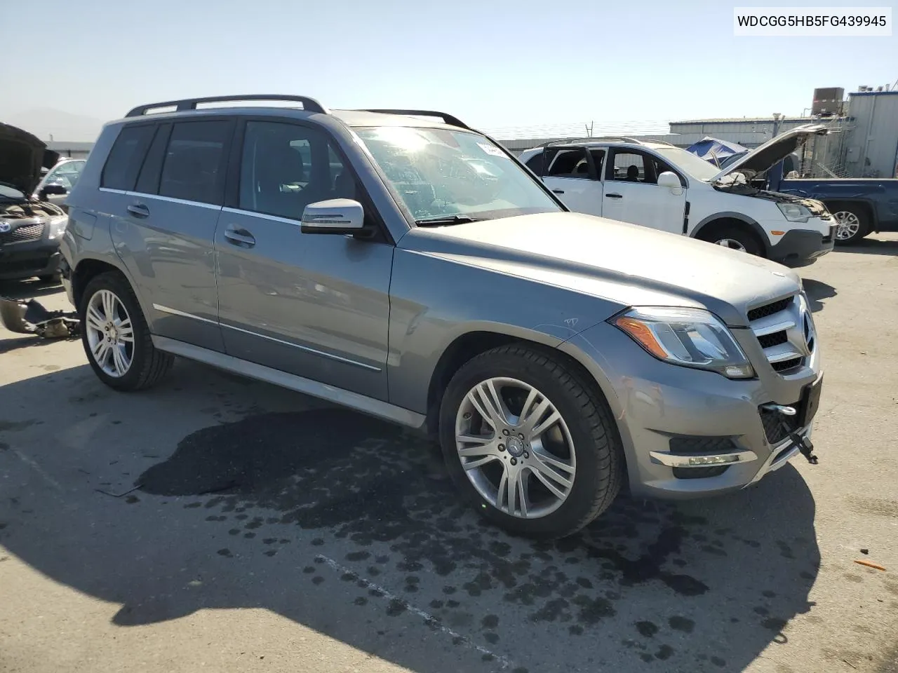 2015 Mercedes-Benz Glk 350 VIN: WDCGG5HB5FG439945 Lot: 75044054