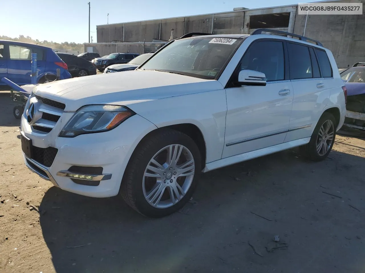 2015 Mercedes-Benz Glk 350 4Matic VIN: WDCGG8JB9FG435277 Lot: 75062284