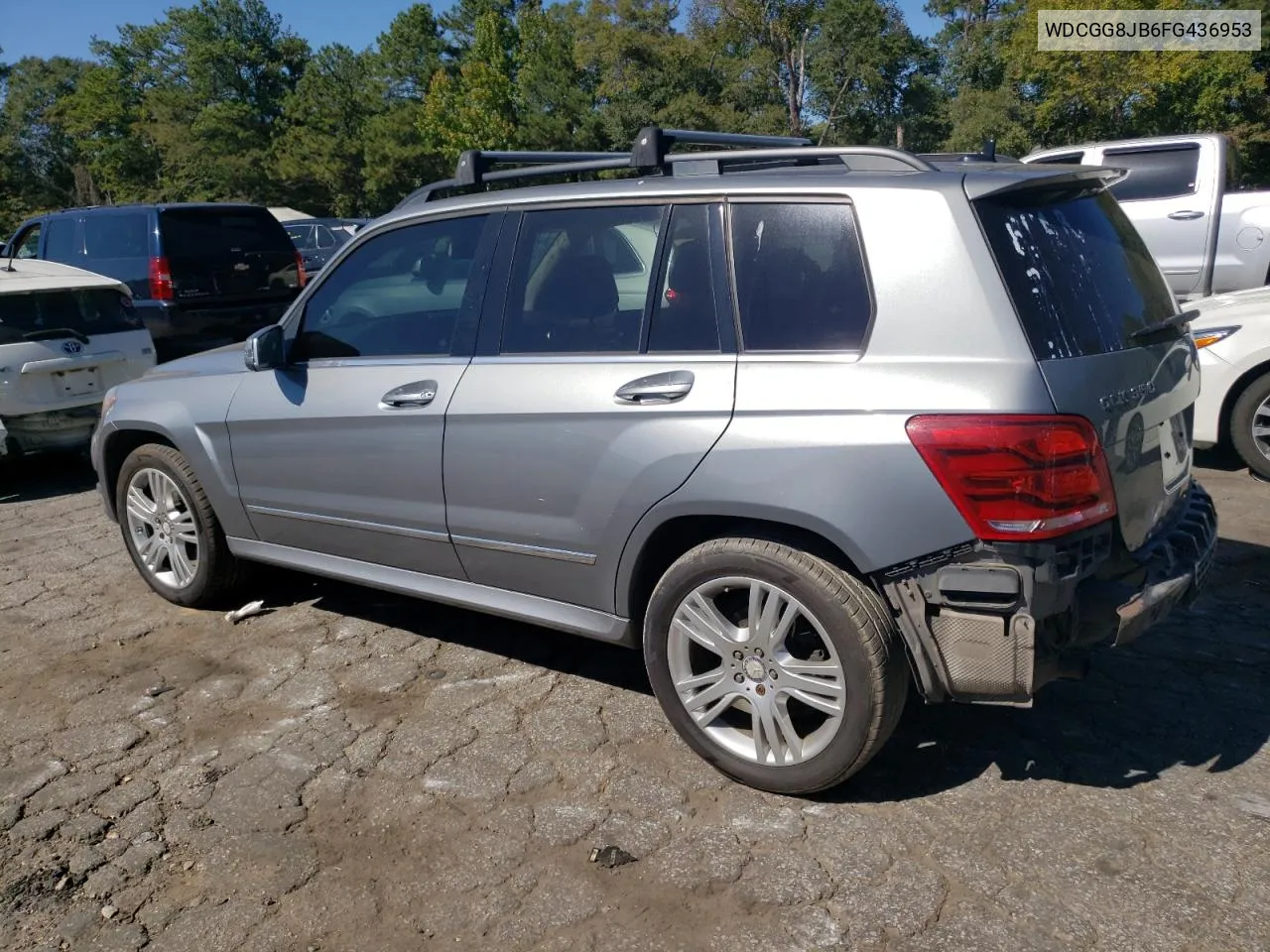 2015 Mercedes-Benz Glk 350 4Matic VIN: WDCGG8JB6FG436953 Lot: 75326614