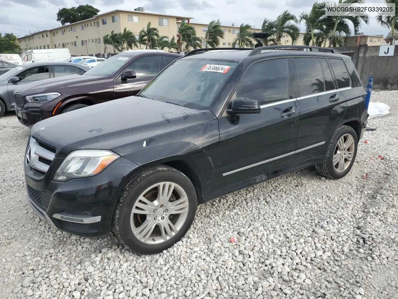 2015 Mercedes-Benz Glk 350 VIN: WDCGG5HB2FG339205 Lot: 75706624