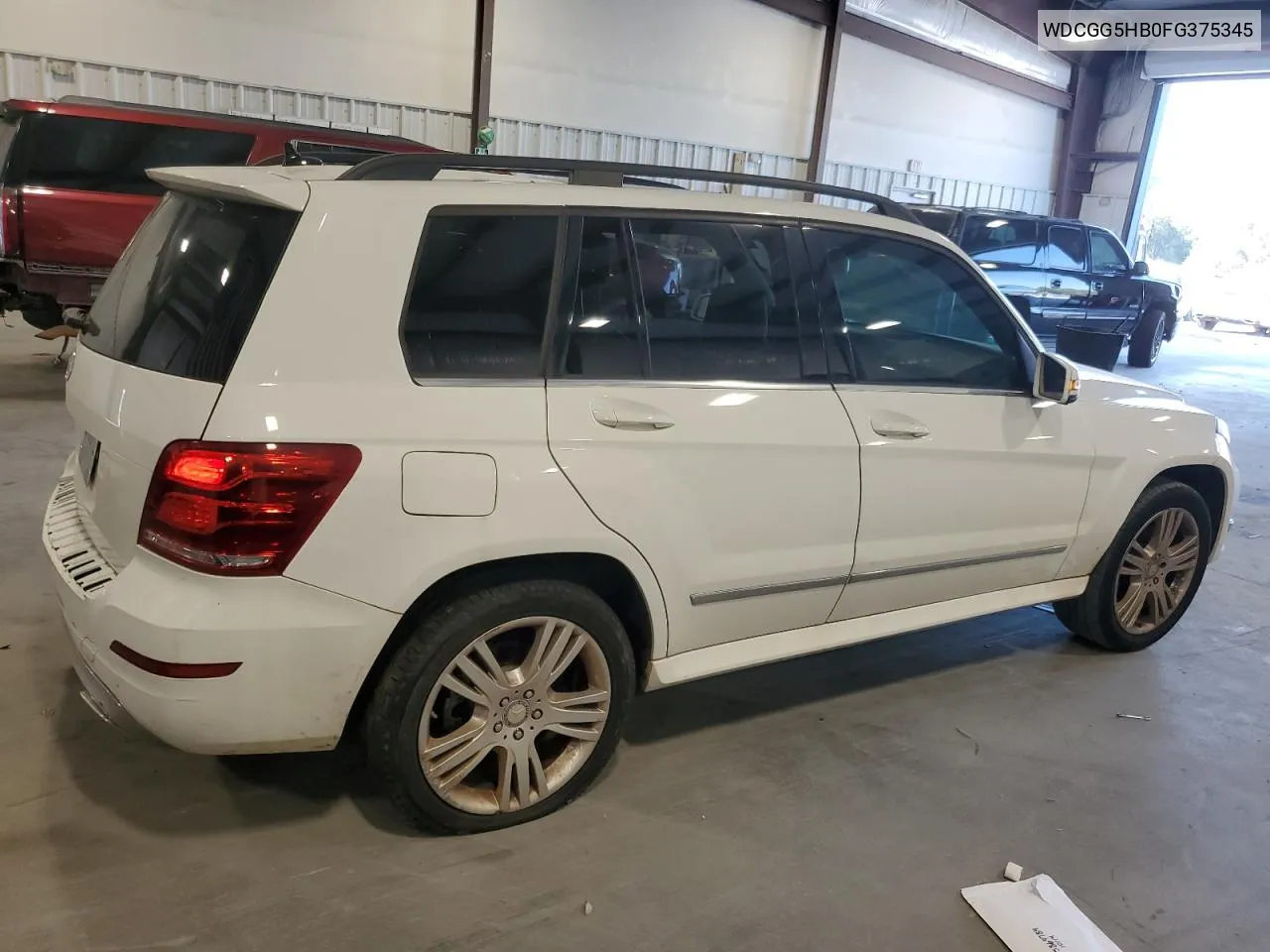 2015 Mercedes-Benz Glk 350 VIN: WDCGG5HB0FG375345 Lot: 76044474