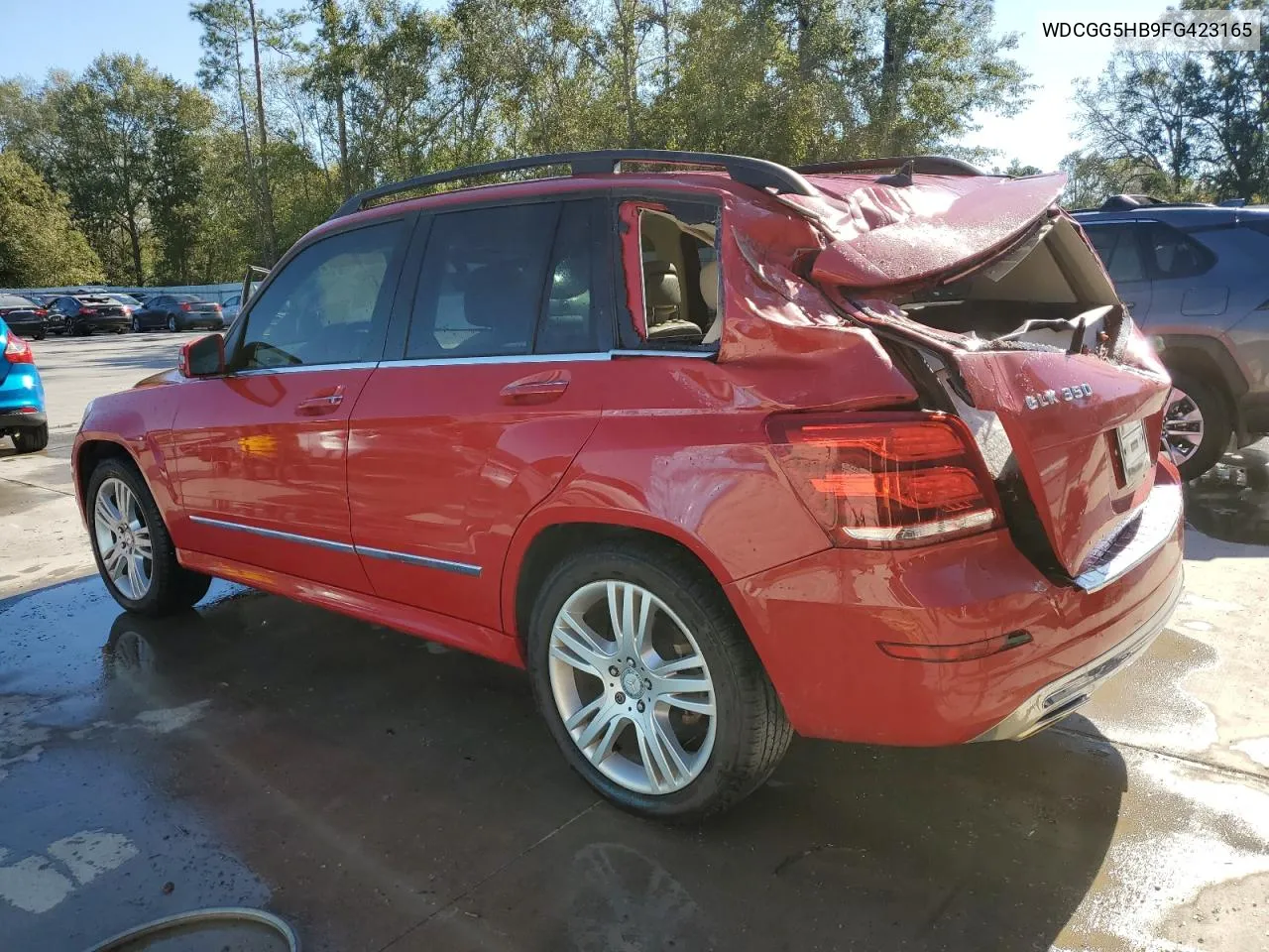 2015 Mercedes-Benz Glk 350 VIN: WDCGG5HB9FG423165 Lot: 76693544