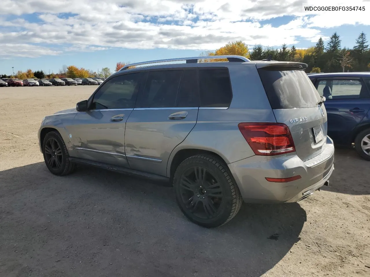 2015 Mercedes-Benz Glk 250 Bluetec VIN: WDCGG0EB0FG354745 Lot: 76724124