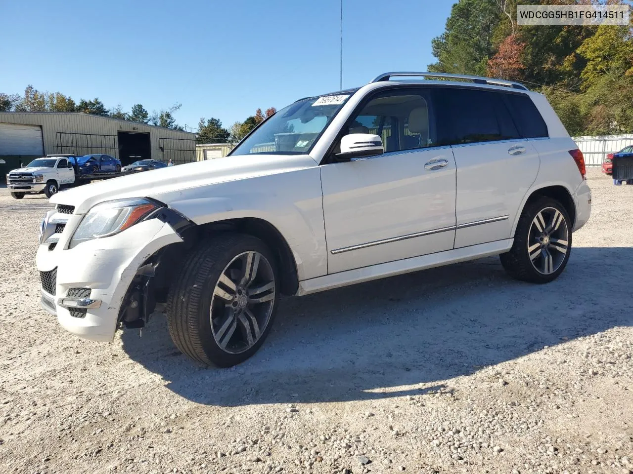 2015 Mercedes-Benz Glk 350 VIN: WDCGG5HB1FG414511 Lot: 76957614