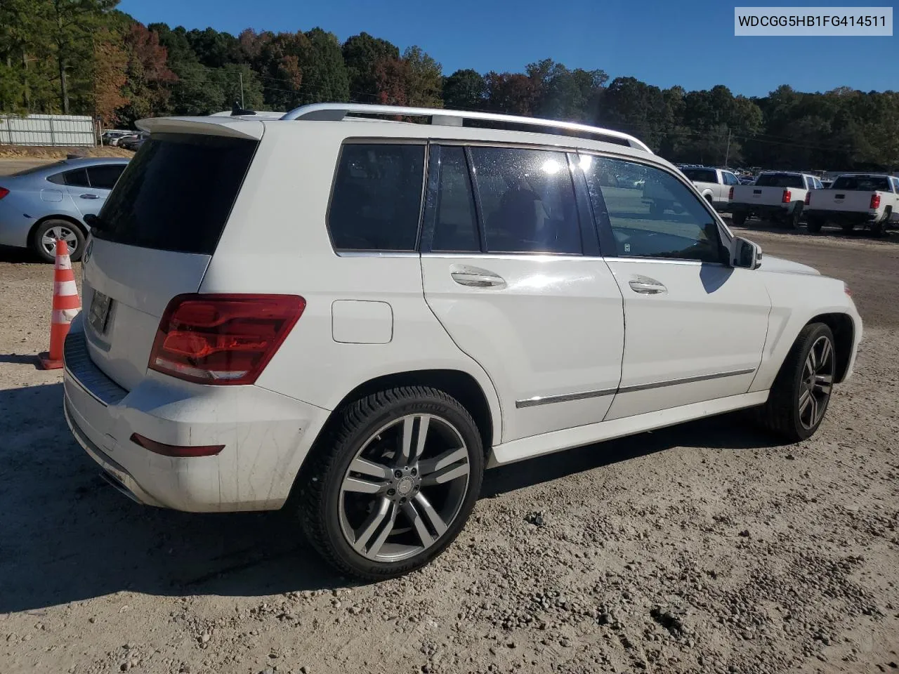 2015 Mercedes-Benz Glk 350 VIN: WDCGG5HB1FG414511 Lot: 76957614