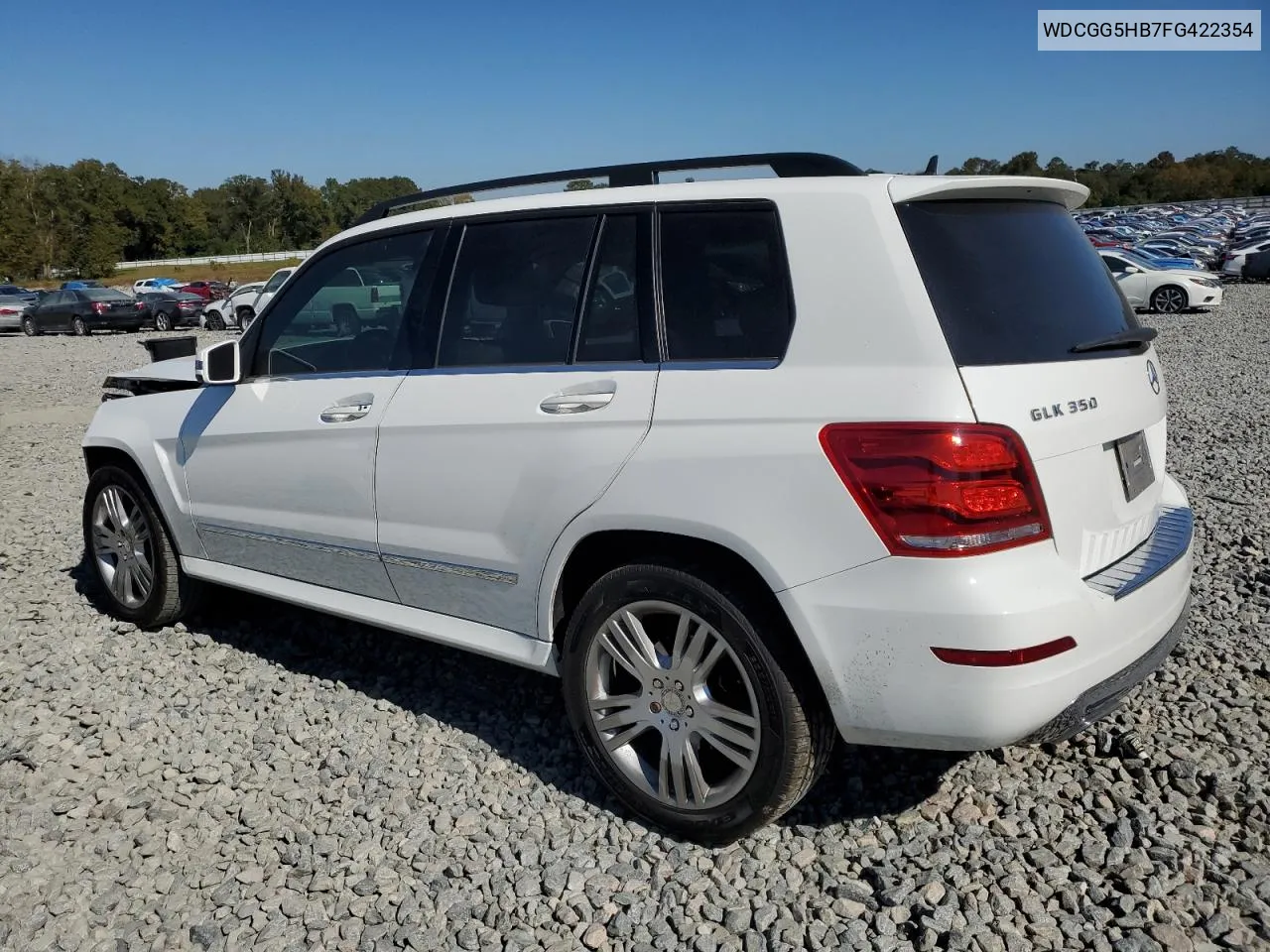 2015 Mercedes-Benz Glk 350 VIN: WDCGG5HB7FG422354 Lot: 77307224