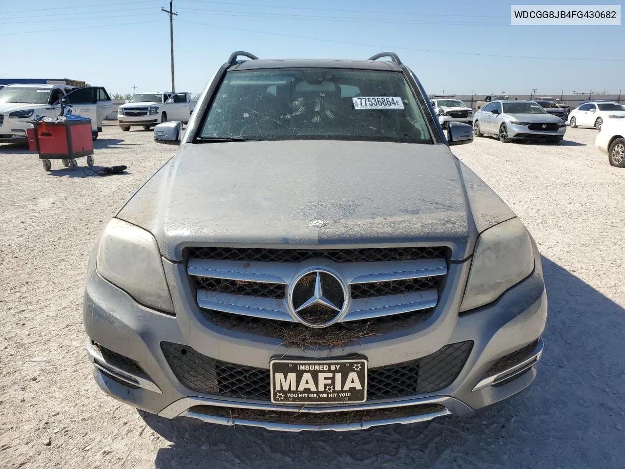 2015 Mercedes-Benz Glk 350 4Matic VIN: WDCGG8JB4FG430682 Lot: 77536864