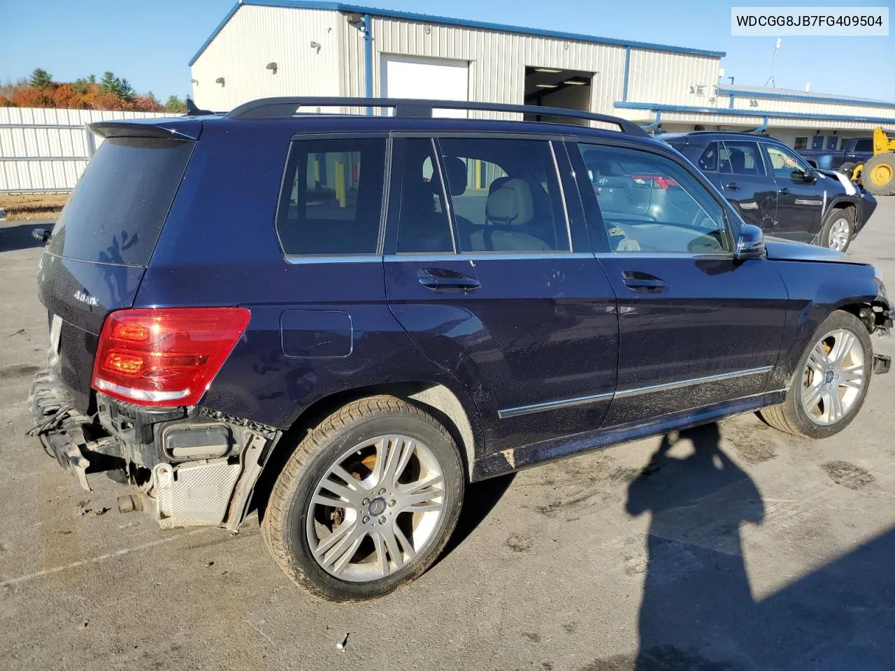 2015 Mercedes-Benz Glk 350 4Matic VIN: WDCGG8JB7FG409504 Lot: 77581514