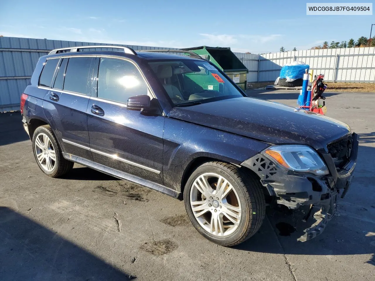 2015 Mercedes-Benz Glk 350 4Matic VIN: WDCGG8JB7FG409504 Lot: 77581514