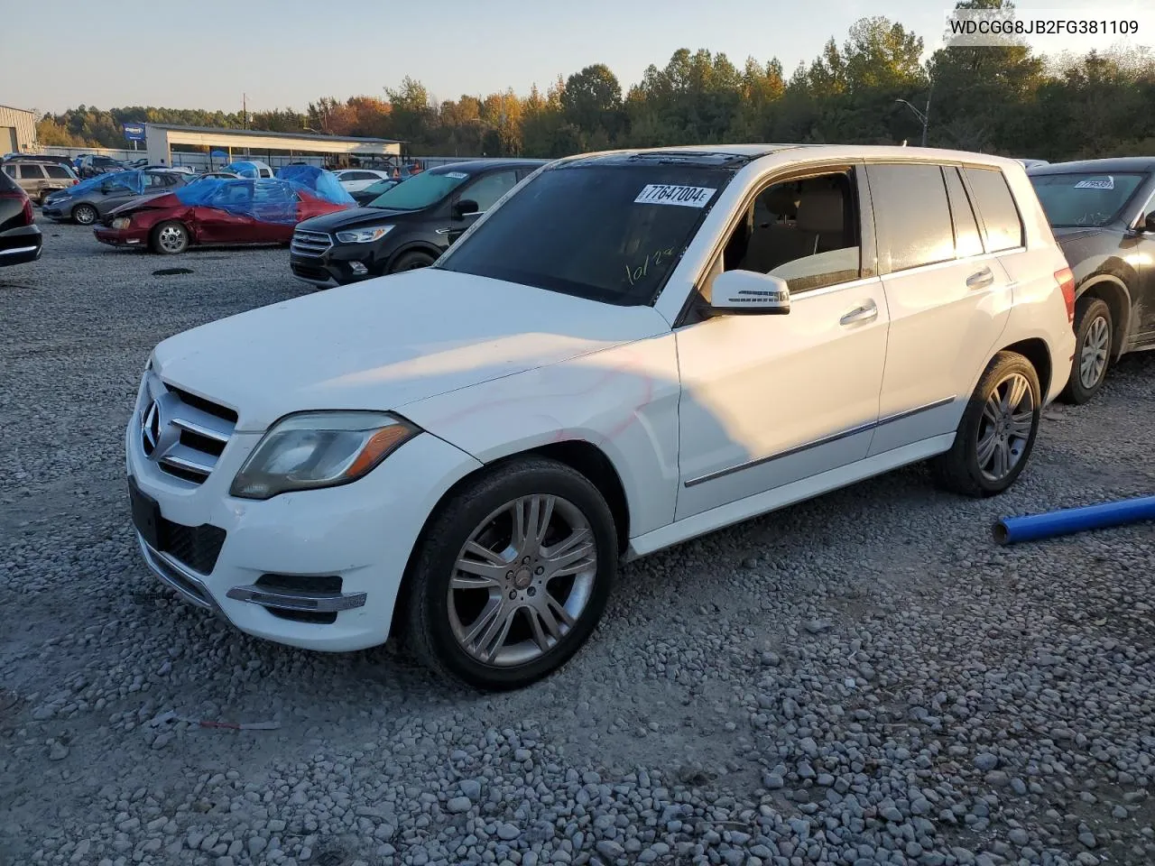 2015 Mercedes-Benz Glk 350 4Matic VIN: WDCGG8JB2FG381109 Lot: 77647004