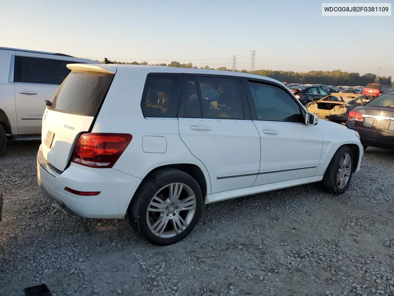 2015 Mercedes-Benz Glk 350 4Matic VIN: WDCGG8JB2FG381109 Lot: 77647004