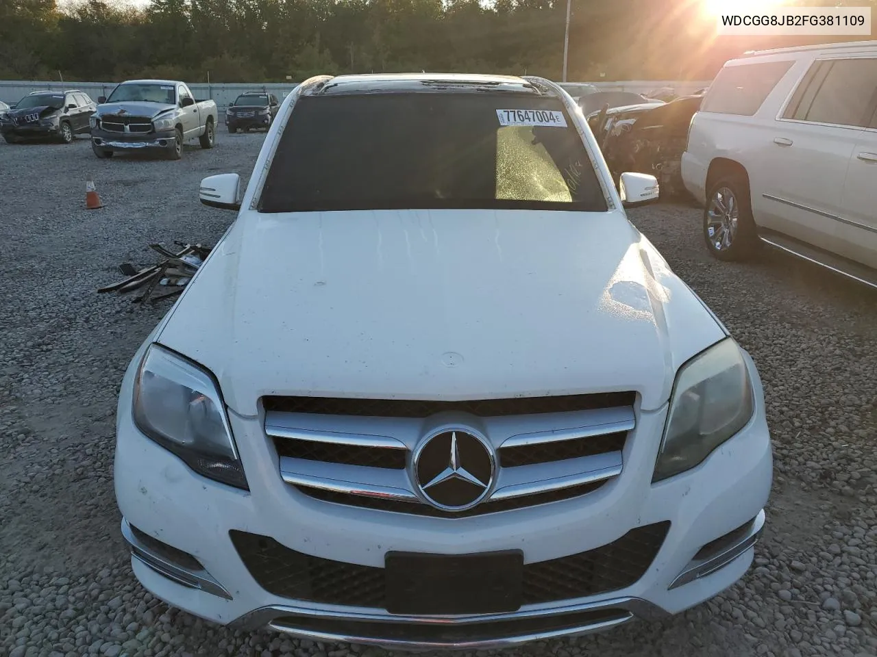 2015 Mercedes-Benz Glk 350 4Matic VIN: WDCGG8JB2FG381109 Lot: 77647004