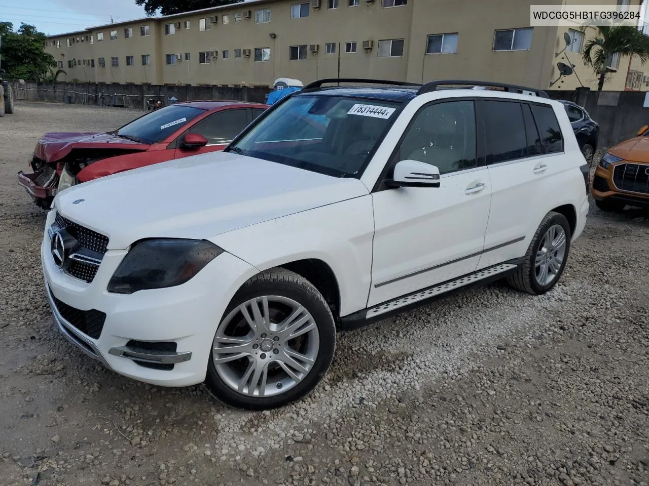 2015 Mercedes-Benz Glk 350 VIN: WDCGG5HB1FG396284 Lot: 78314444