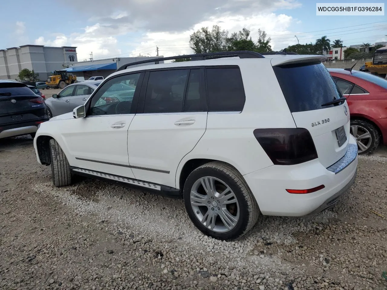 2015 Mercedes-Benz Glk 350 VIN: WDCGG5HB1FG396284 Lot: 78314444