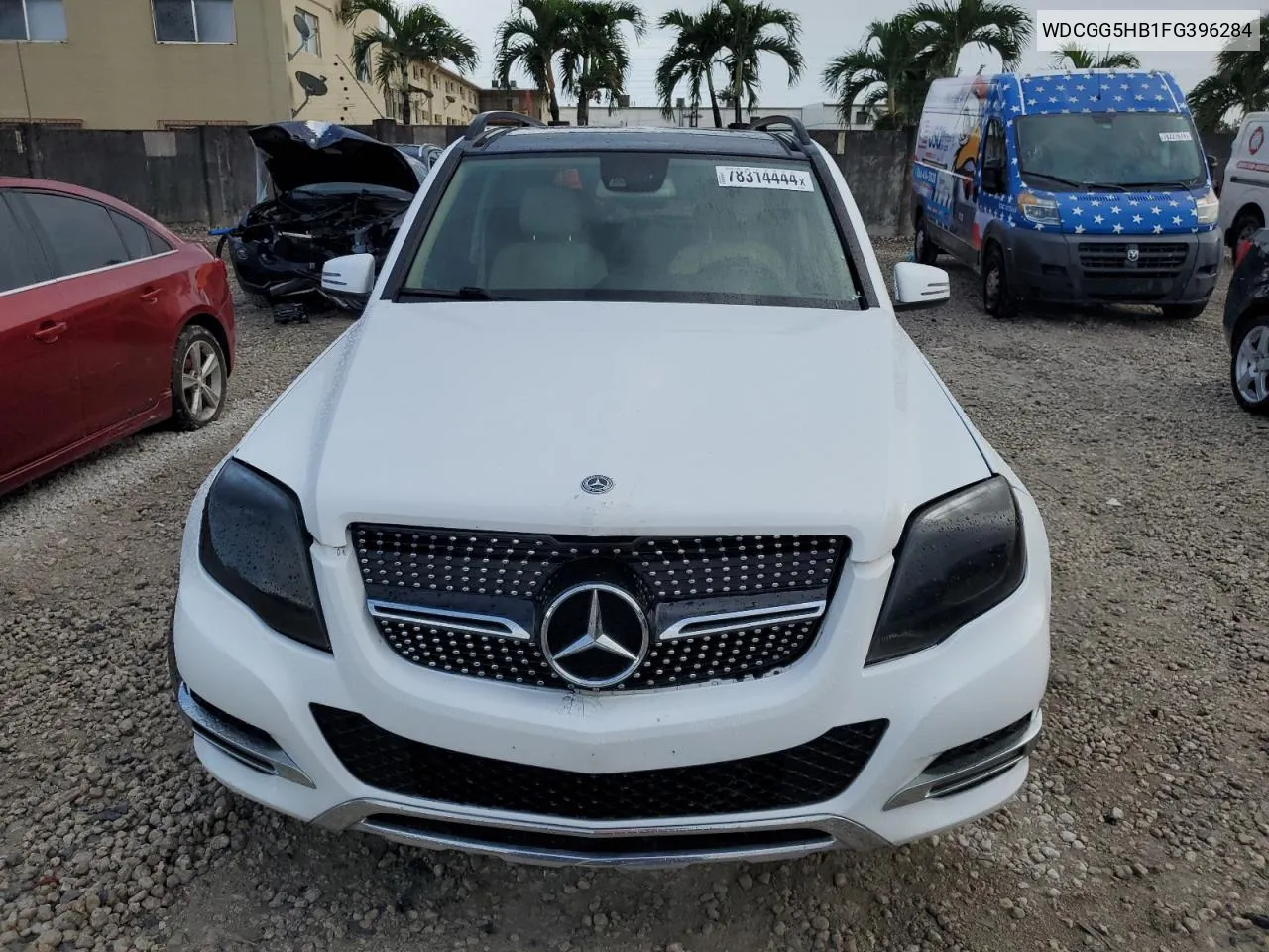 2015 Mercedes-Benz Glk 350 VIN: WDCGG5HB1FG396284 Lot: 78314444