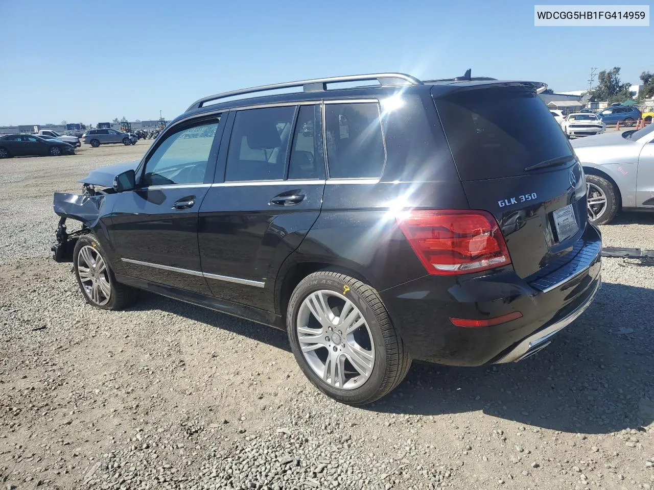 2015 Mercedes-Benz Glk 350 VIN: WDCGG5HB1FG414959 Lot: 78910704