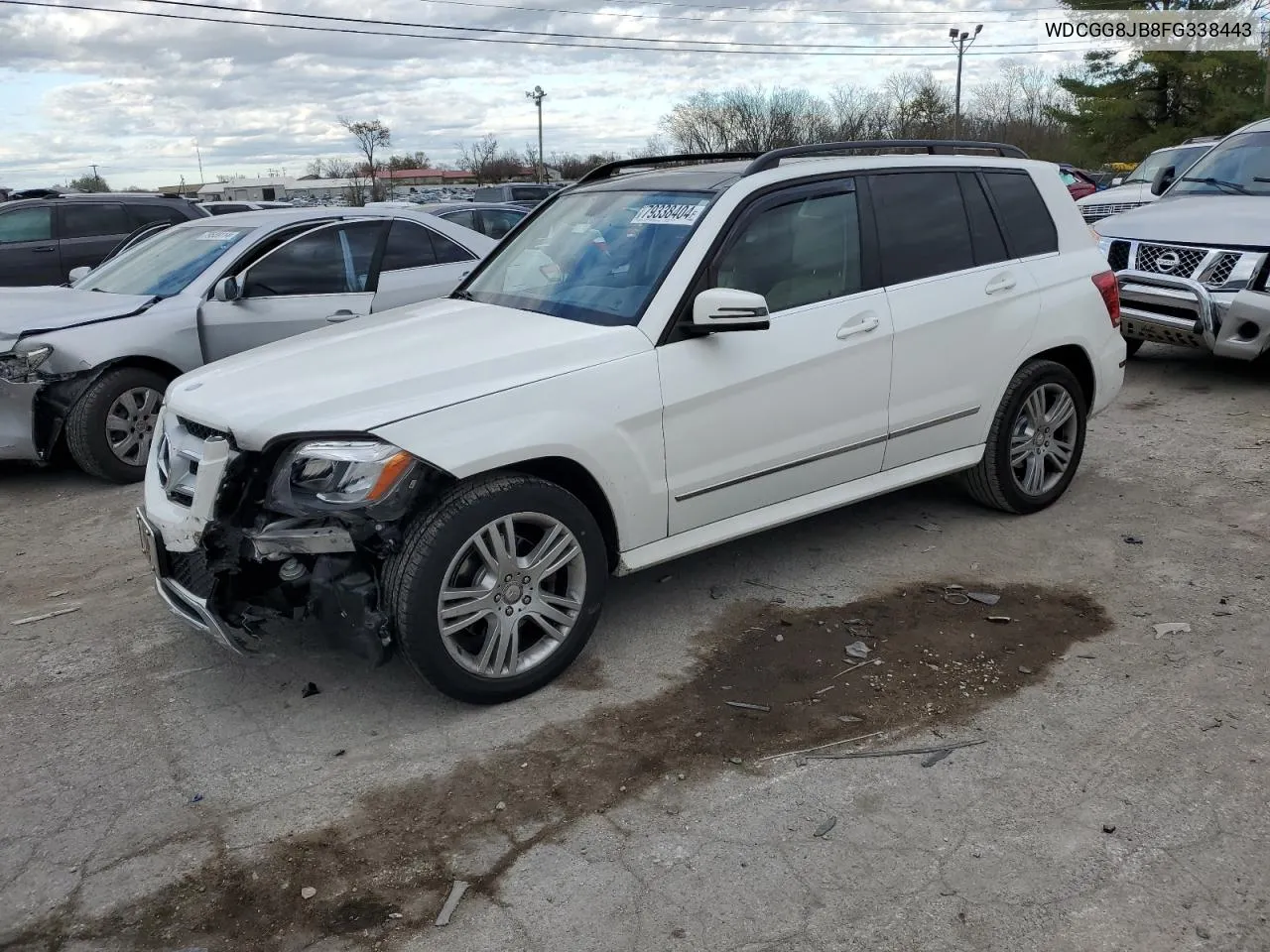 WDCGG8JB8FG338443 2015 Mercedes-Benz Glk 350 4Matic