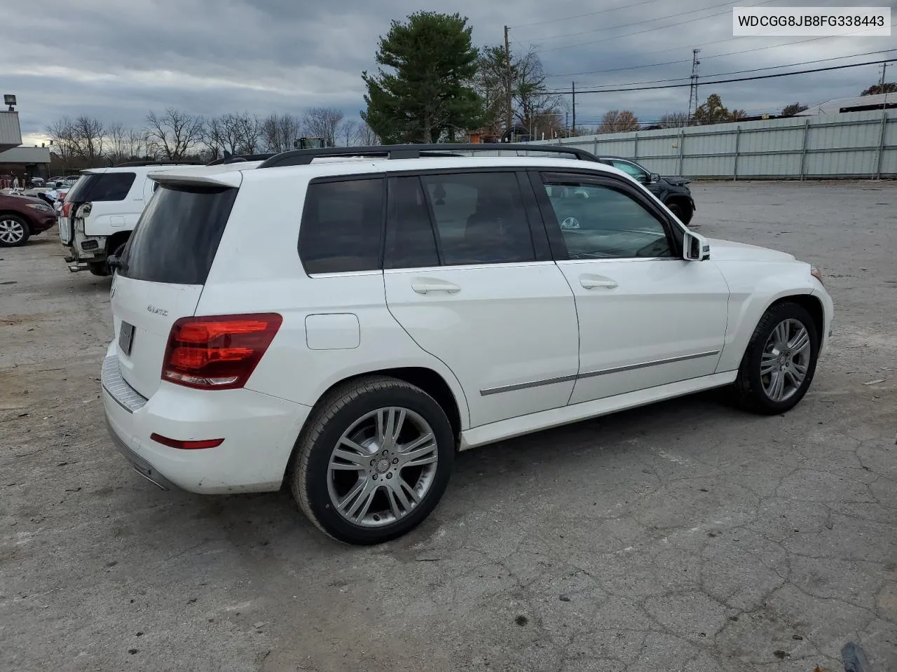 WDCGG8JB8FG338443 2015 Mercedes-Benz Glk 350 4Matic