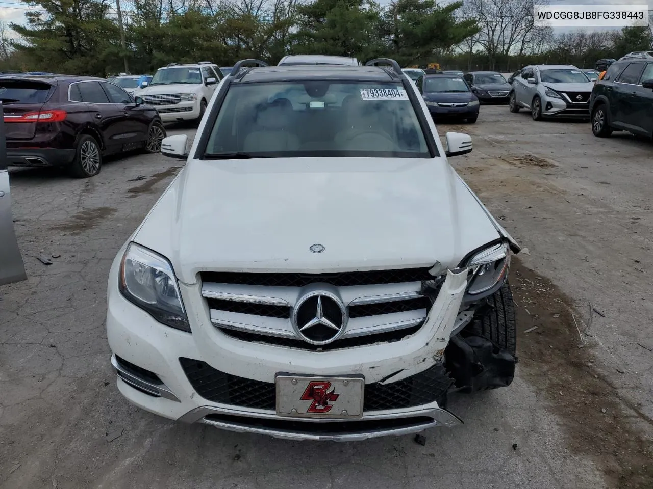 WDCGG8JB8FG338443 2015 Mercedes-Benz Glk 350 4Matic