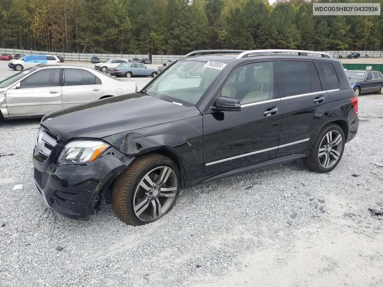 2015 Mercedes-Benz Glk 350 VIN: WDCGG5HB2FG432936 Lot: 79488934