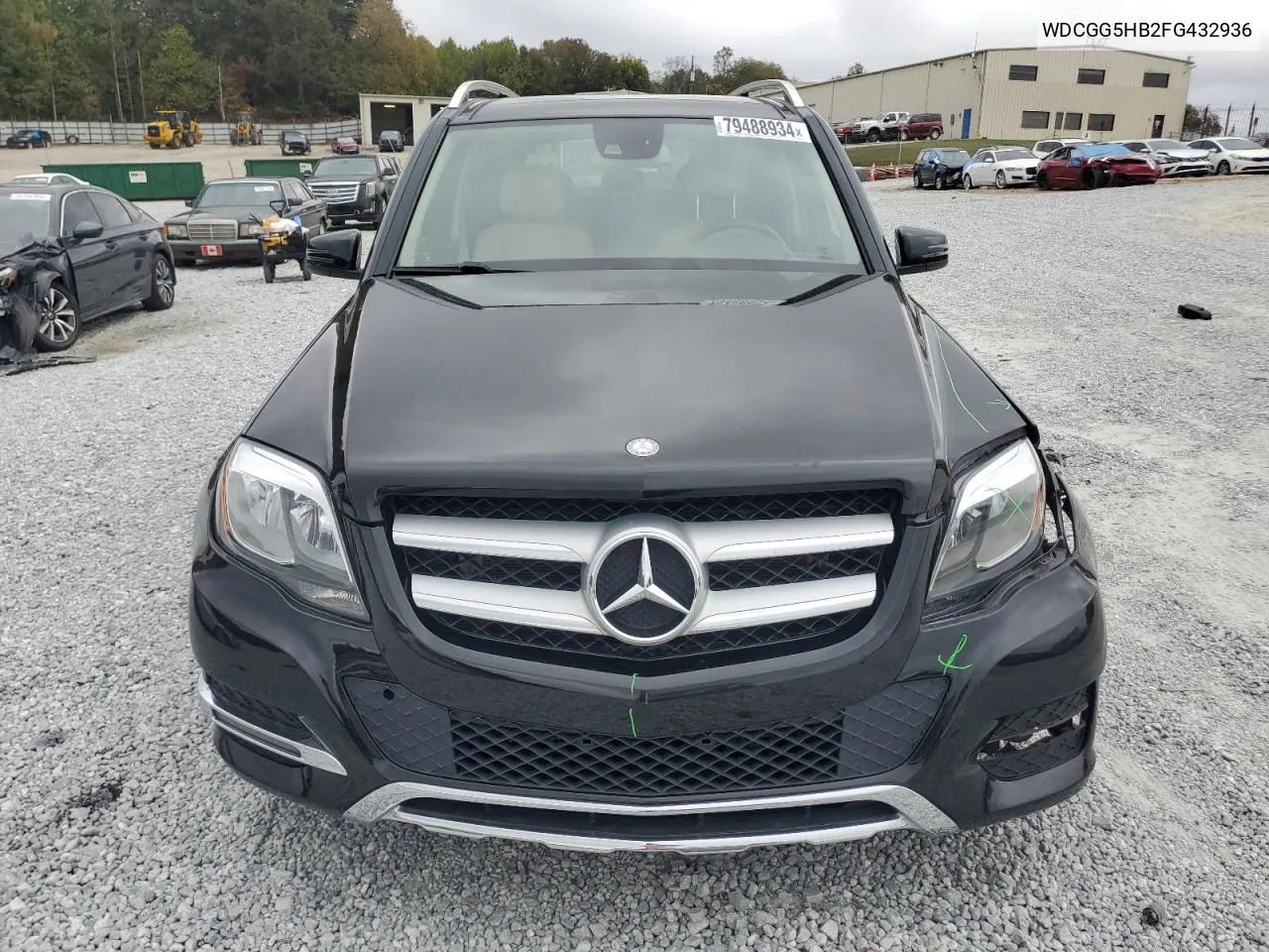 2015 Mercedes-Benz Glk 350 VIN: WDCGG5HB2FG432936 Lot: 79488934