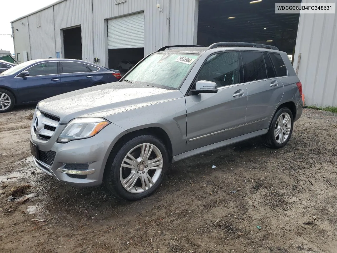 2015 Mercedes-Benz Glk 350 4Matic VIN: WDCGG8JB4FG348631 Lot: 79535994