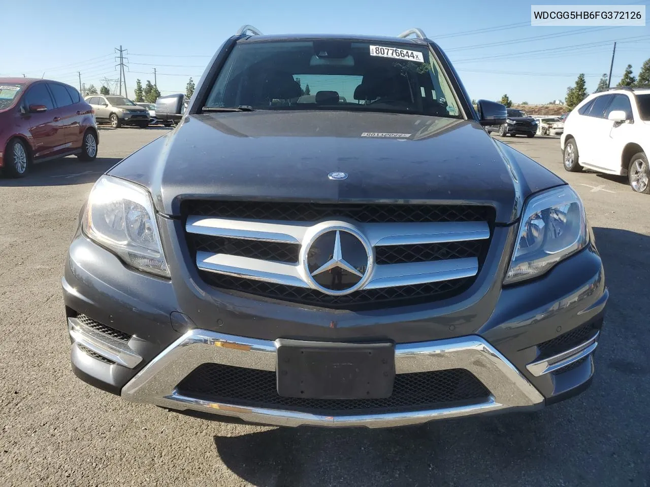 2015 Mercedes-Benz Glk 350 VIN: WDCGG5HB6FG372126 Lot: 80776644