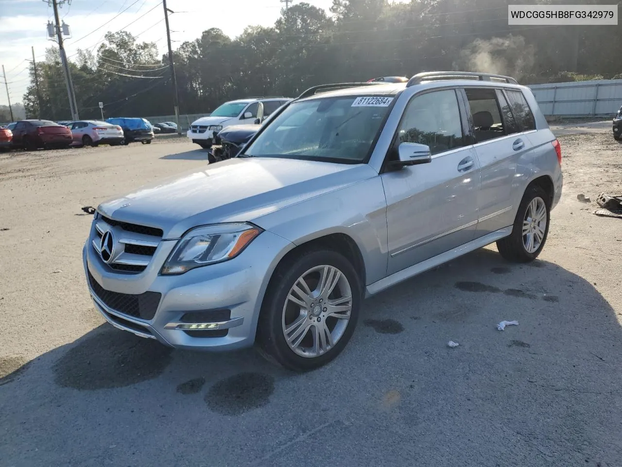 2015 Mercedes-Benz Glk 350 VIN: WDCGG5HB8FG342979 Lot: 81122684