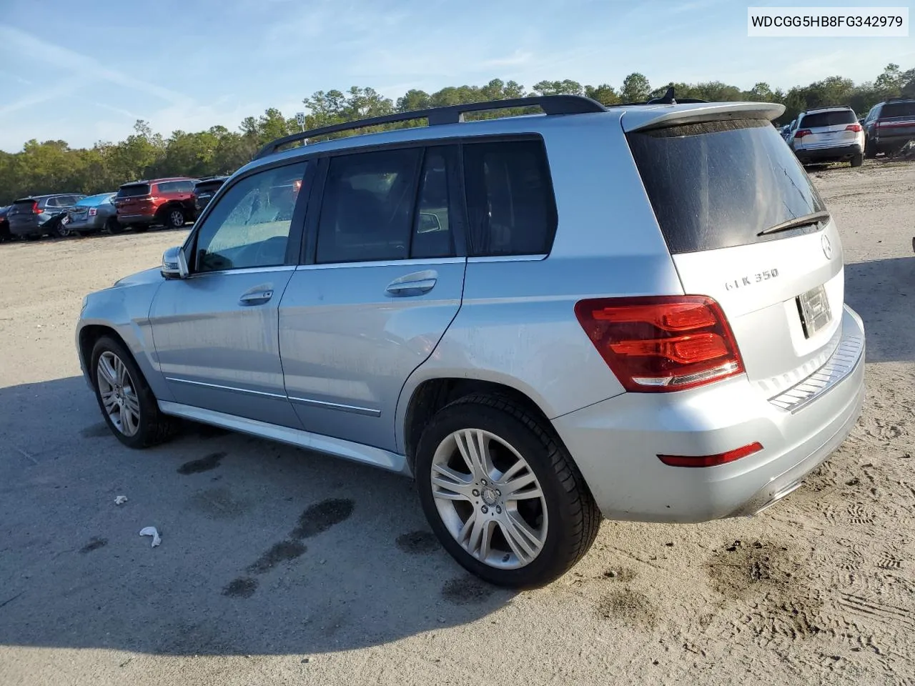 2015 Mercedes-Benz Glk 350 VIN: WDCGG5HB8FG342979 Lot: 81122684